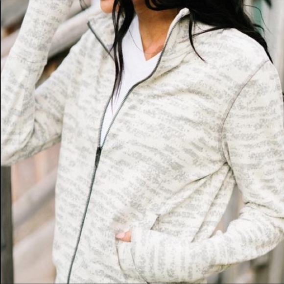 ZYIA Jackets & Blazers - CREAM Combo Zipper ZYIA NWT